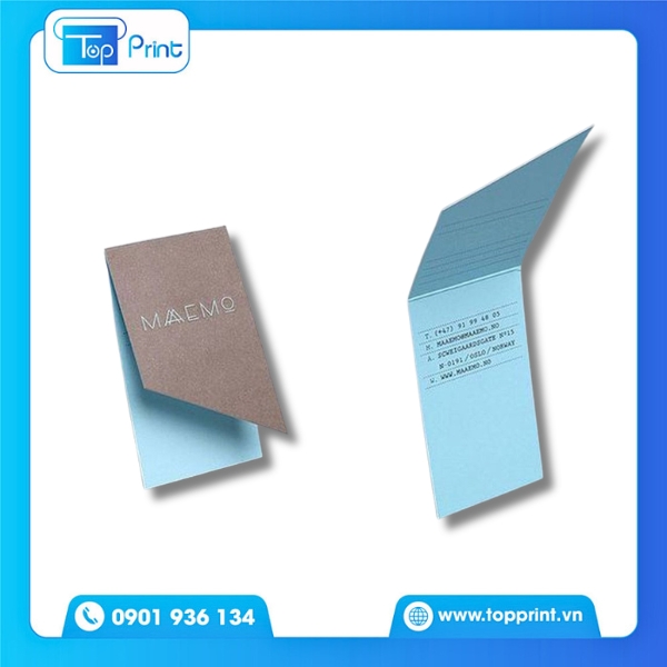 Mẫu tag treo gập phong c&aacute;ch tối giản