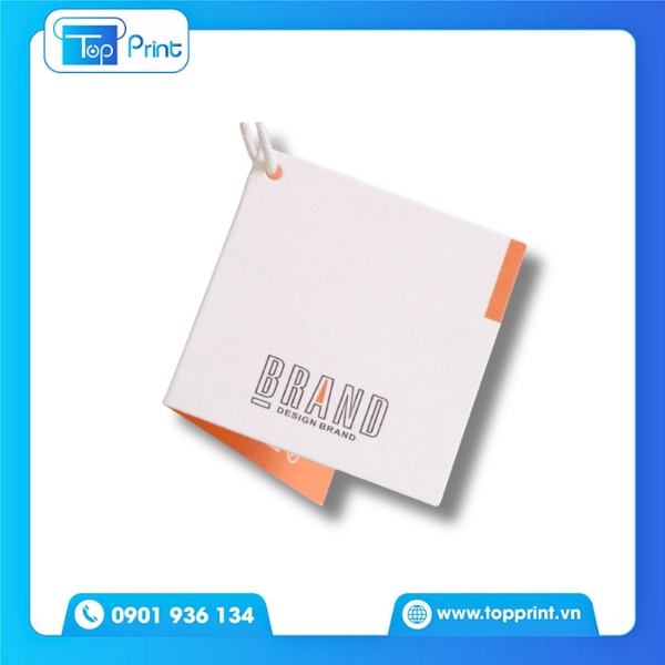 Mẫu tag treo gập in ấn chất lượng cao
