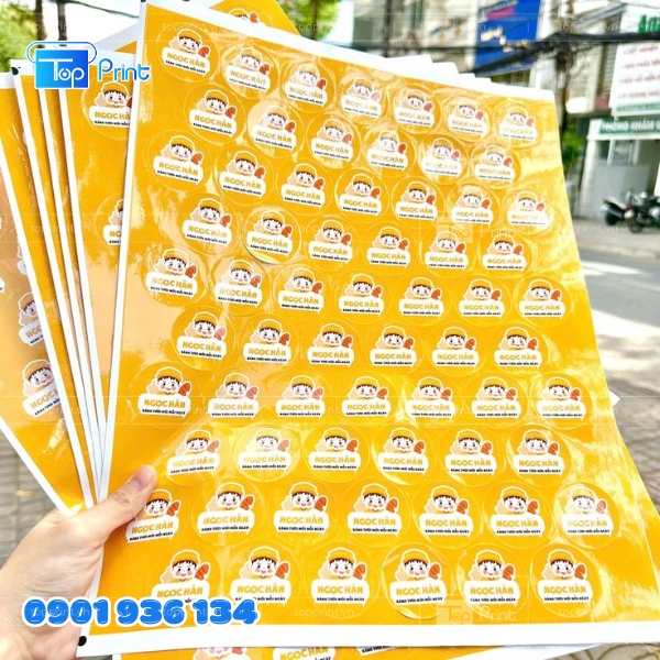 Mẫu In Decal Đẹp Cho Tem Nh&atilde;n Chuy&ecirc;n Nghiệp