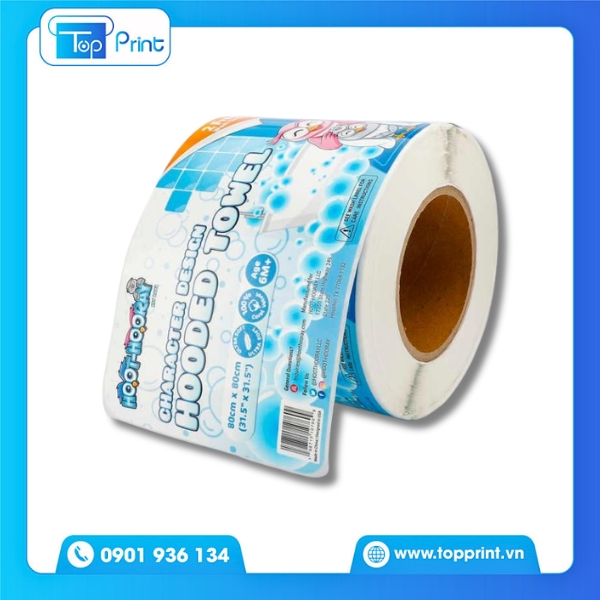 Mẫu In Decal Nh&atilde;n Mỹ Phẩm Cao Cấp