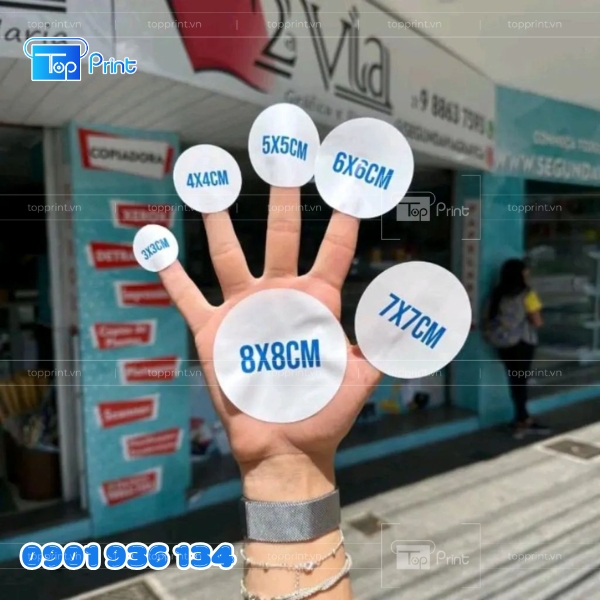 Mẫu In Decal Chống Nước Bền M&agrave;u