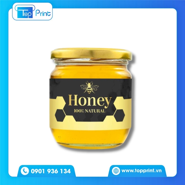 Tem Mật Ong Với H&igrave;nh Ong Dễ Thương