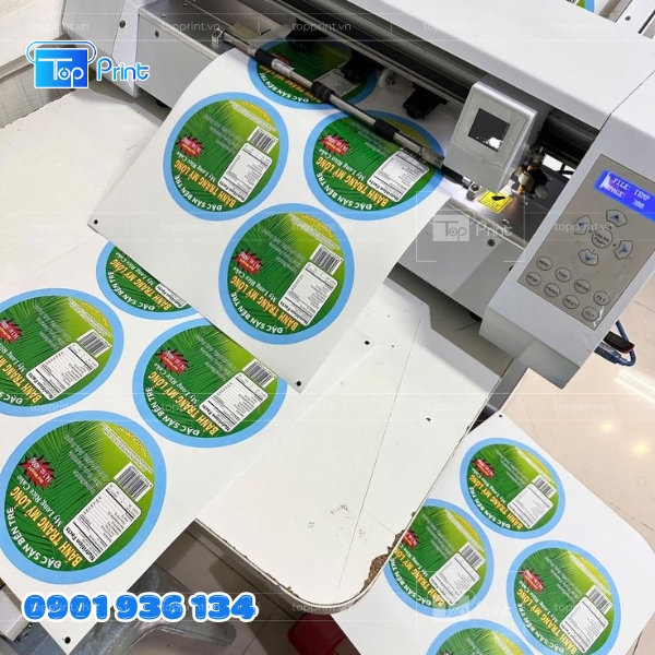 Mẫu Tem Dán Sản Phẩm Hình Tròn, Vuông, Chữ Nhật Đẹp