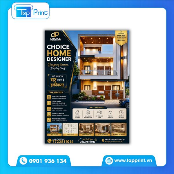 Mẫu tờ rơi cho thu&ecirc; ph&ograve;ng trọ in ấn chất lượng