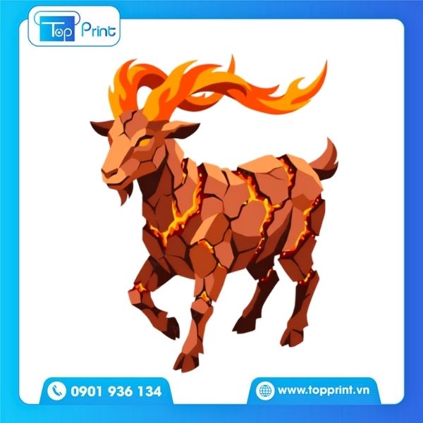 Mẫu Con Dê 2027 Tết Đinh Mùi Trang Trí Lịch Tết