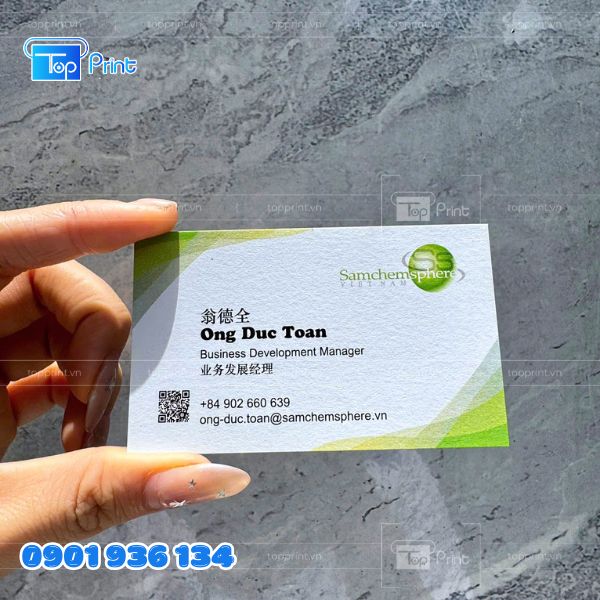 Mẫu card visit công ty chuyên nghiệp, hiện đại
