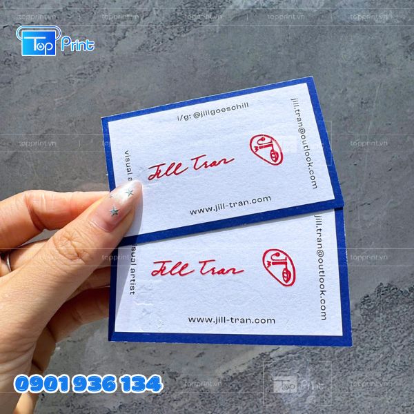 Mẫu name card cá nhân cao cấp, thiết kế ấn tượng