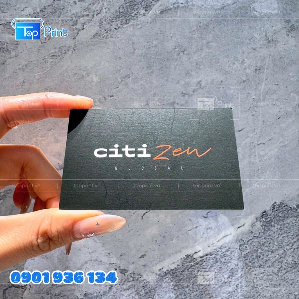 Mẫu name card cá nhân đơn giản quyền lực