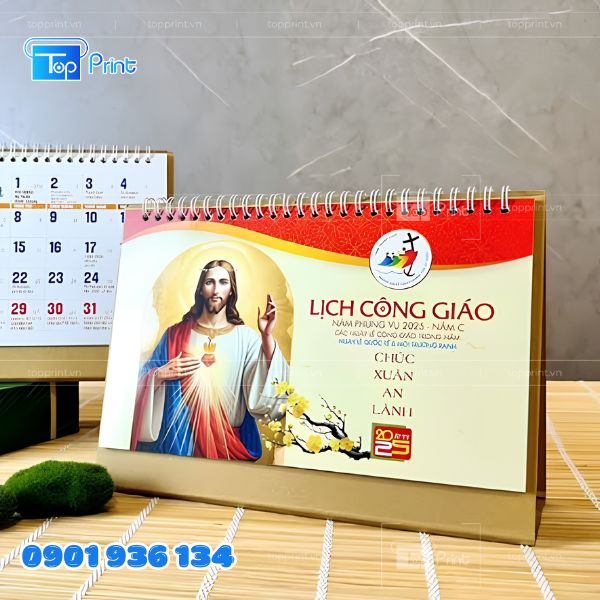 In lịch Tết C&ocirc;ng gi&aacute;o theo y&ecirc;u cầu