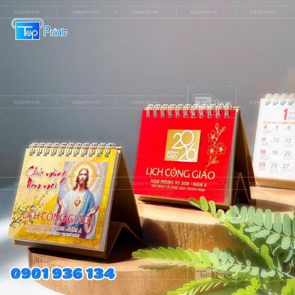 In lịch C&ocirc;ng gi&aacute;o ch&agrave;o đ&oacute;n năm mới