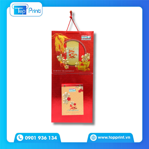 Mẫu lịch ng&acirc;n h&agrave;ng đẹp &ndash; thiết kế v&agrave; in ấn
