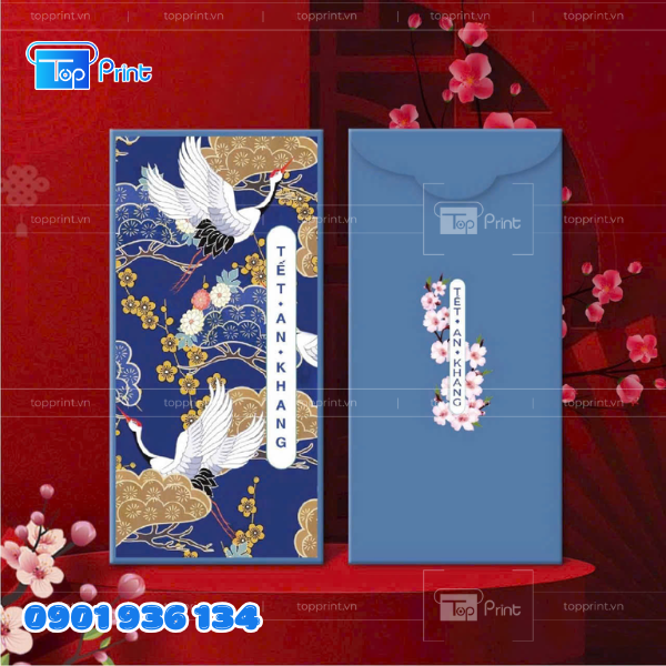 Mẫu In Bao L&igrave; X&igrave; Giấy Mỹ Thuật D&agrave;nh Cho Đối T&aacute;c