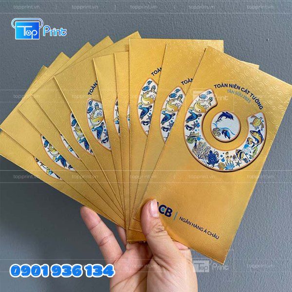 Mẫu In Bao L&igrave; X&igrave; Ng&acirc;n H&agrave;ng Phong C&aacute;ch Tối Giản