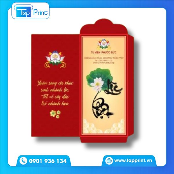 Mẫu Bao L&igrave; X&igrave; Phật Gi&aacute;o In H&igrave;nh Đức Phật Từ Bi