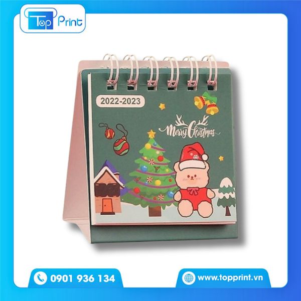 Mẫu lịch mini để b&agrave;n nhỏ gọn, dễ sử dụng