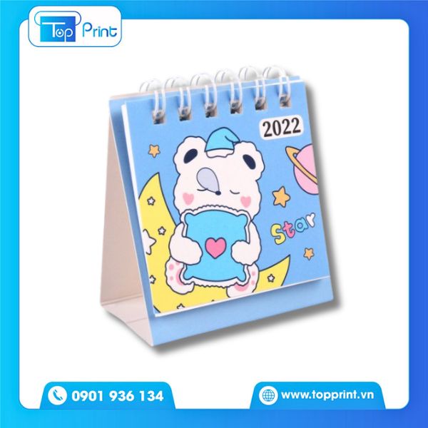 Mẫu lịch mini để b&agrave;n chủ đề Tết Đinh M&ugrave;i 2027