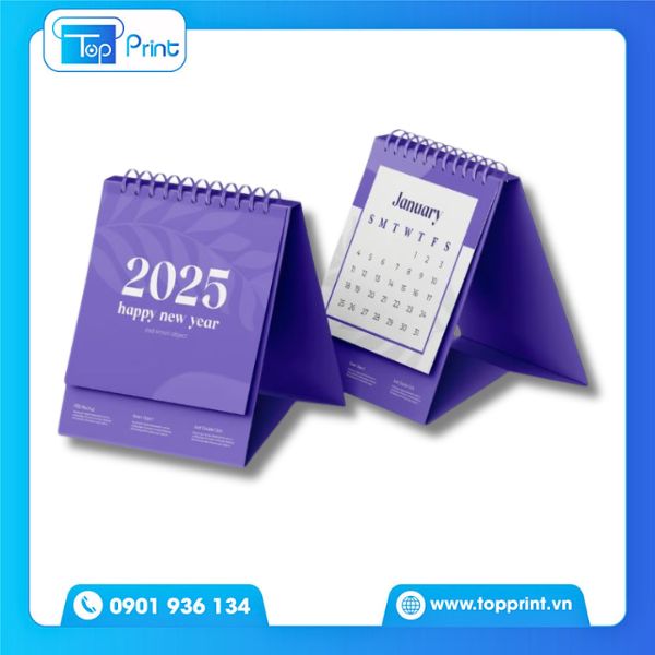 Mẫu lịch mini để b&agrave;n độc đ&aacute;o, tiện lợi
