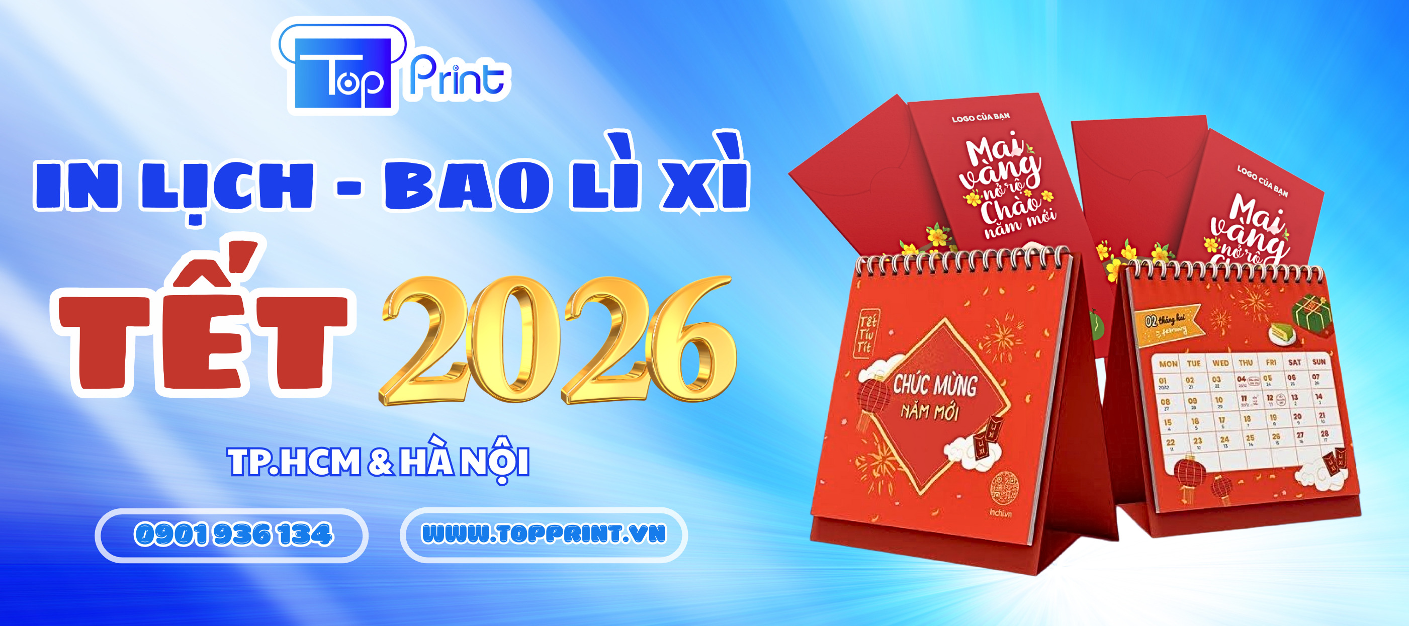 In Lịch - In Bao Lì Xì