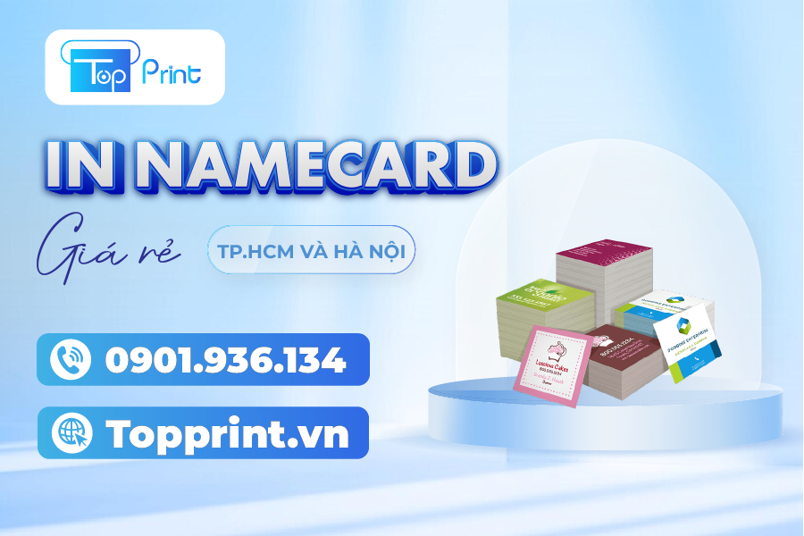 Xưởng In Name Card Theo Yêu Cầu Tại TPHCM & Hà Nội