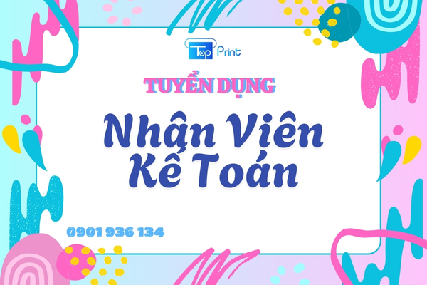 Tuyển Dụng Nhân Viên Kế Toán
