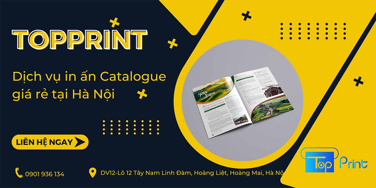 Cơ sở in Catalogue giá rẻ tại Hà Nội