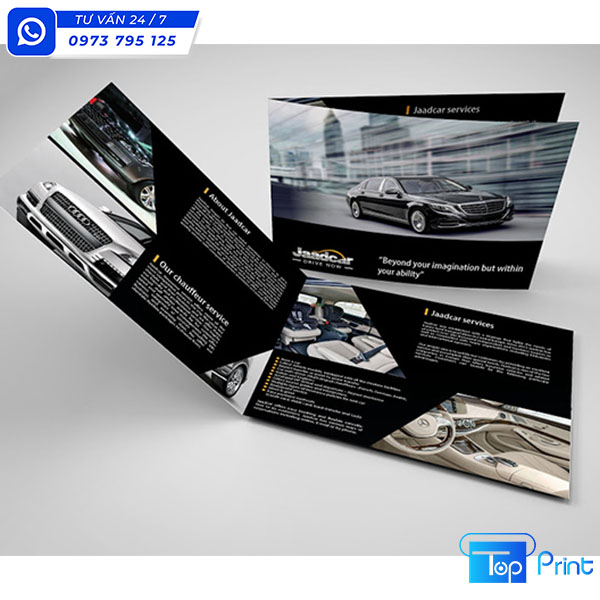 Thiết kế Catalogue Ô tô tại Topprint