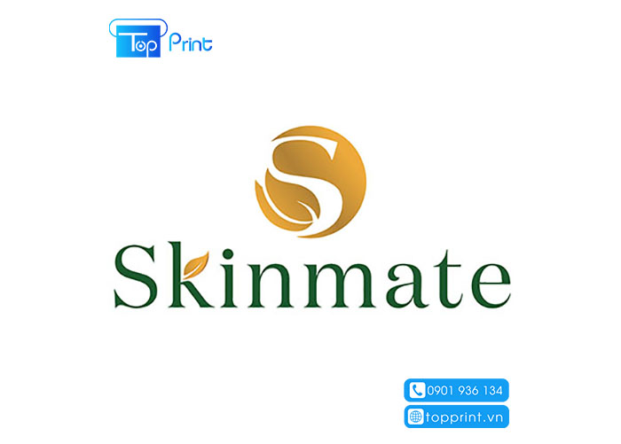logo mỹ phẩm chính hãng Skinmate