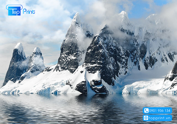 Hình ảnh núi băng file PNG chất lượng cao