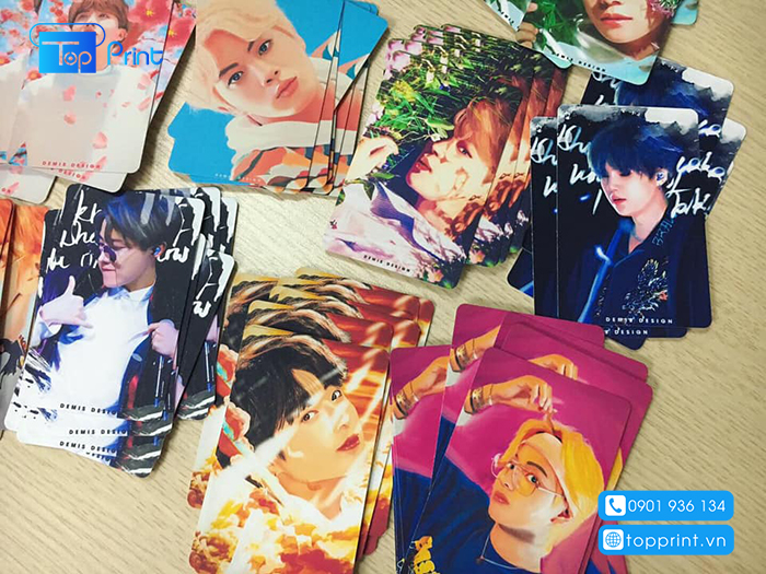 Thẻ card nhựa Idol Hàn Quốc đẹp