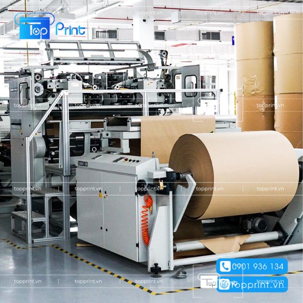 Giá máy sản xuất túi giấy hiện nay